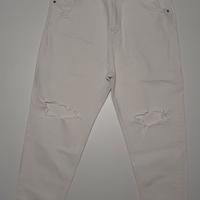 Jeans bianco bershka uomo