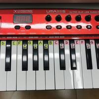 tastiera midi uma25s behringer