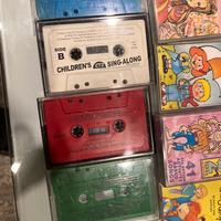 Audiocassette per bambini in iglese
