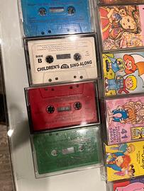 Audiocassette per bambini in iglese