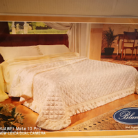 Copriletto seta artigianale 150x200 nuovo