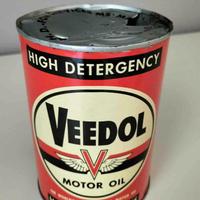 Latta lattina olio motore VEEDOL vintage