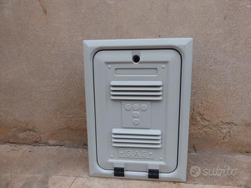 Cassetta porta contatore metano