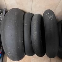 Gomme moto pista slick