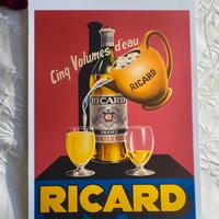 Poster pastis ricard stampa quadro collezione
