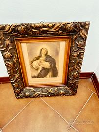 Cornice in legno stile antico