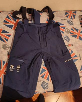 pantaloni da sci con bretelle milano cortina 2026 