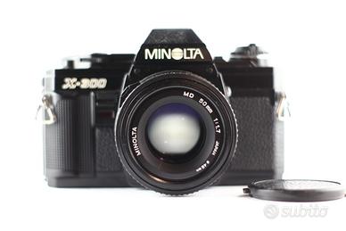 Minolta X300 + Ob. 50 f 1.7 md