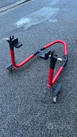Cavalletto per moto modificato