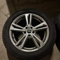 Set cerchi in lega 235/55 r18 e pneumatici