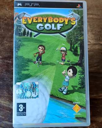 Videogioco Everybody's Golf Sony PSP 2005 PAL ITA 
