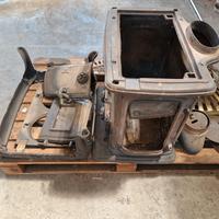 stufa a legna in ghisa