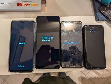 3 telefoni + powerbank