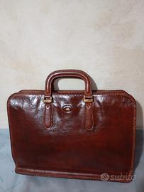 borsa da lavoro the bridge marrone in pelle 