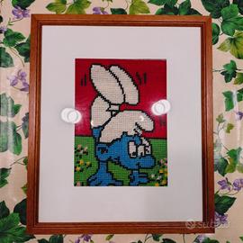quadro dei puffi 