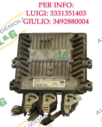 CENTRALINA FORD FUSION SID804 3S6112A650LC 5WS4014
