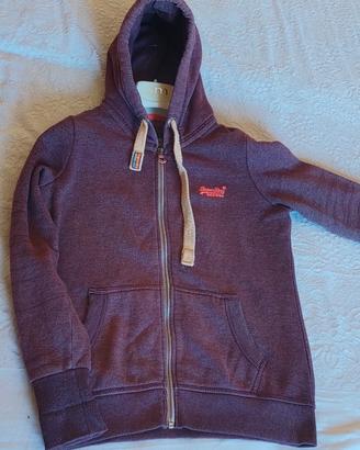 Felpa Superdry, Tg S uomo, Tg M Donna 