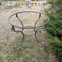 base tavolo ferro battuto