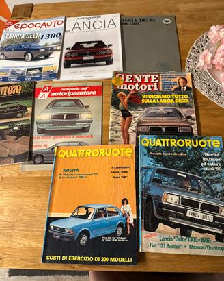 Riviste e Libri Lancia Delta prima serie 1979