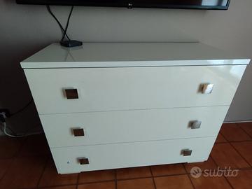 camera completa laccata bianca