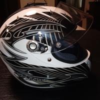 casco Shark in fibra di carbonio taglia xs