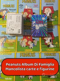 Peanuts Album Di Famiglia Mancolista Figurine 1/22