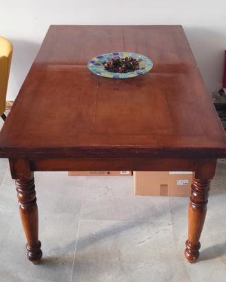 Tavolo antico allungabile stile toscano