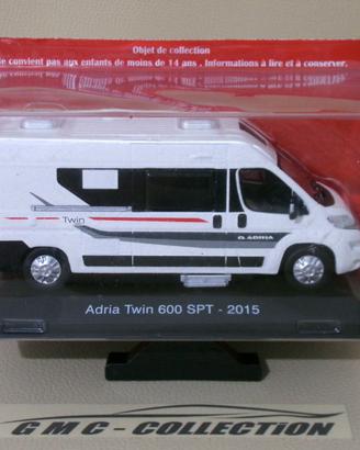 Fiat Ducato Adria Twin 600 Camper Furgonato 1/43