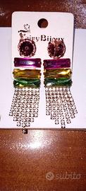 Orecchini gioiello multicolor