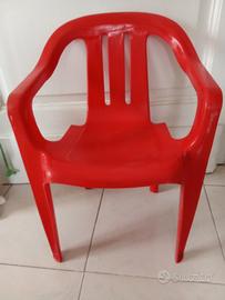 Sedia plastica bambini 