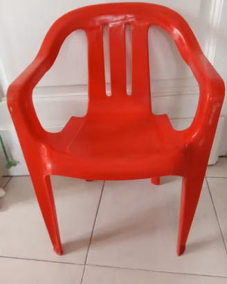 Sedia plastica bambini 