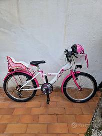 Bici da bambina 6-10 anni in buonissimo stato