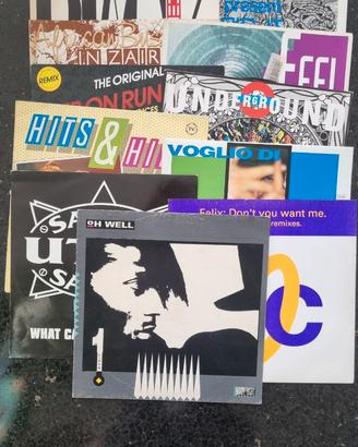 Vinili vari LP/SP dance anni 90