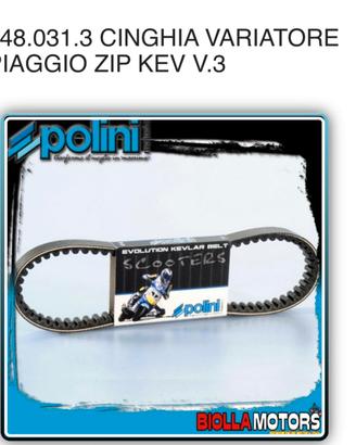 Cinghia polini kevlar piaggio zip braccio corto
