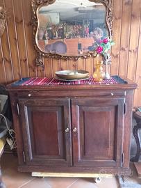credenza noce '800