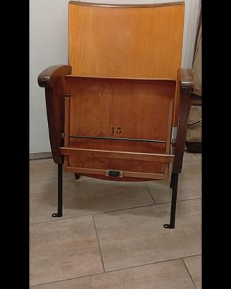 sedia cinema d'epoca 
