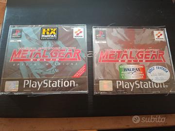 metal gear solid sigillato psx playstation