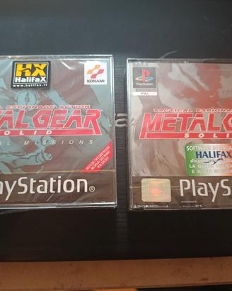 metal gear solid sigillato psx playstation