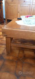 Tavolino in rovere stile rustico