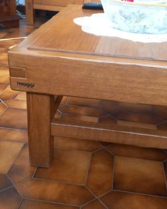 Tavolino in rovere stile rustico