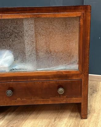 Mobiletto Bar Vintage in legno con cassetto 
