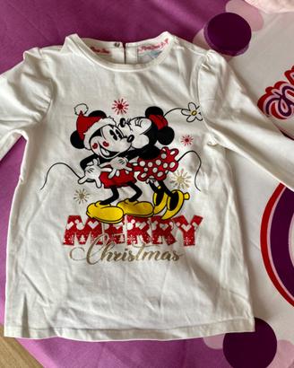 Maglietta natalizia Disney