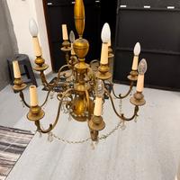 Lampadari in ottone anni 60