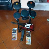 bundle guitar hero Warriors of rock wii
