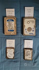 set di Hard Disk interni 3.5" e 2.5"