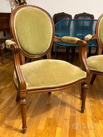 sedie stile Luigi XIV