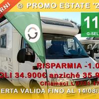 CAMPER LAIKA DUCATO SEMINTEGRALE GARAGE CLIMATIZZA