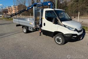 Iveco daily 35C14 GRU E CASSONE FISSO