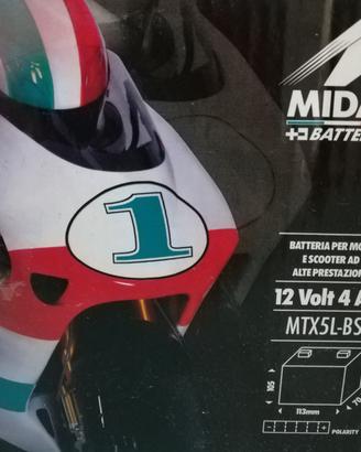 Batteria MIDAC 12V 4Ah 