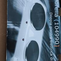 Piastra elettrica doppia